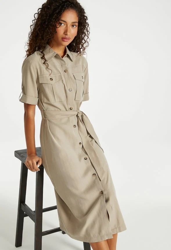 Utility Shirt Dress - Image 3