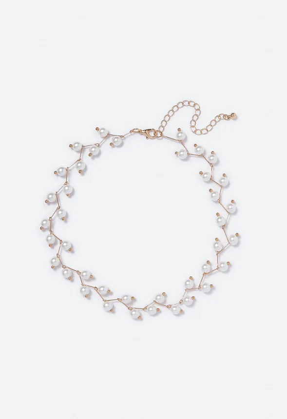 Vanessa Delicate Pearl Necklace - Image 2