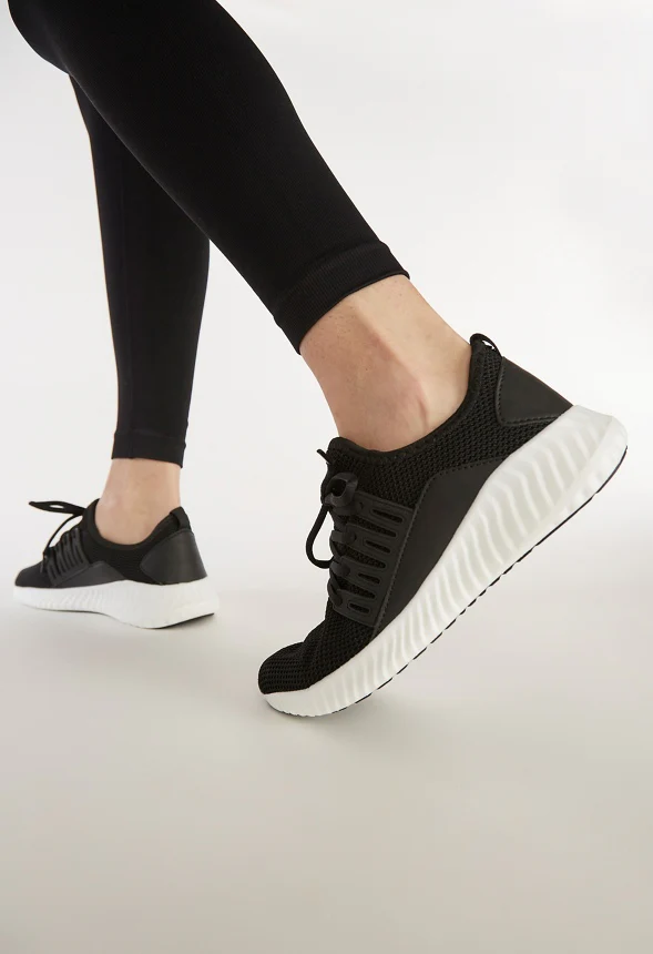 Velinda Knit Flat Sneaker - Image 2