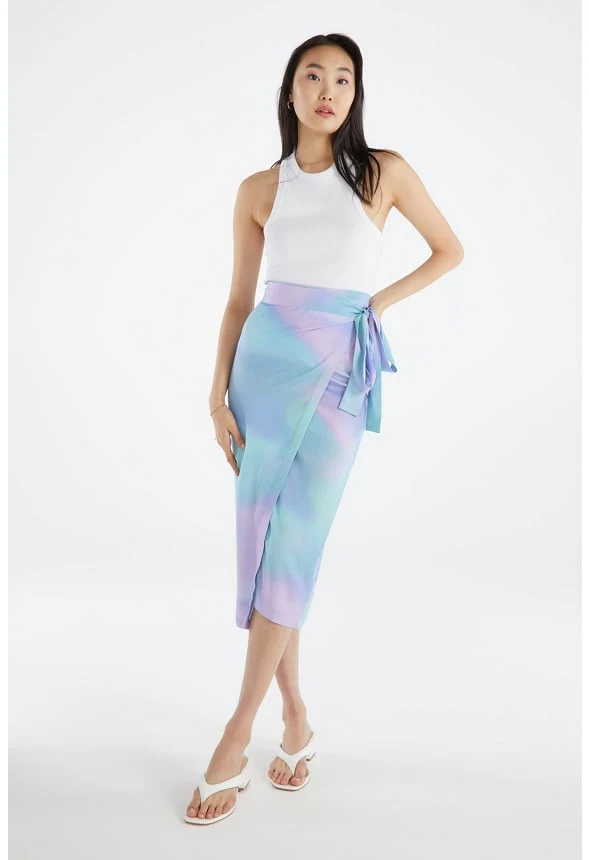 Versatile Wrap Skirt - Image 4