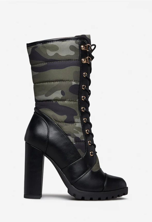 Vianela Block Heel Boot - Image 3