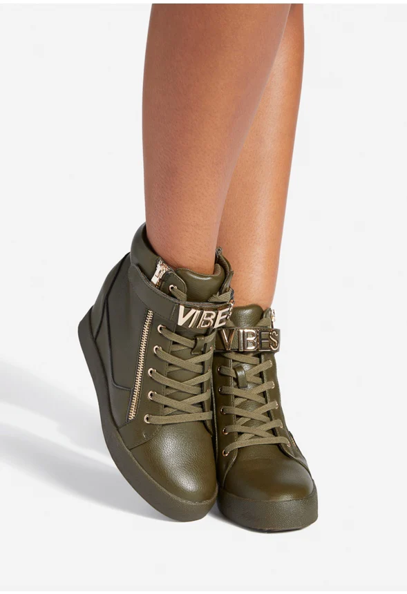 Vibes Wedge Sneaker - Image 2