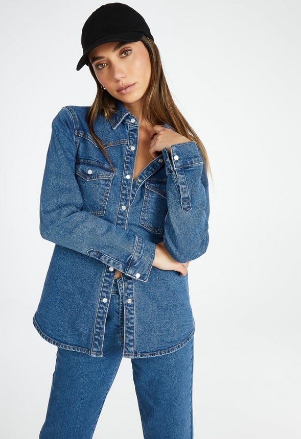 Western Denim Shirt - Image 4