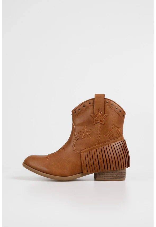 Western Fringe Ankle Boot - Image 6