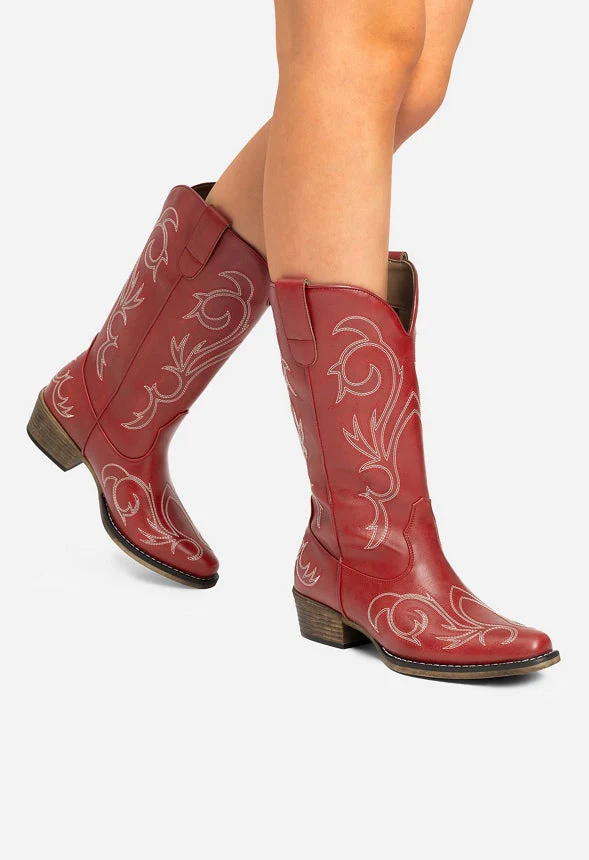 Western Mid-Calf Boot - Image 2