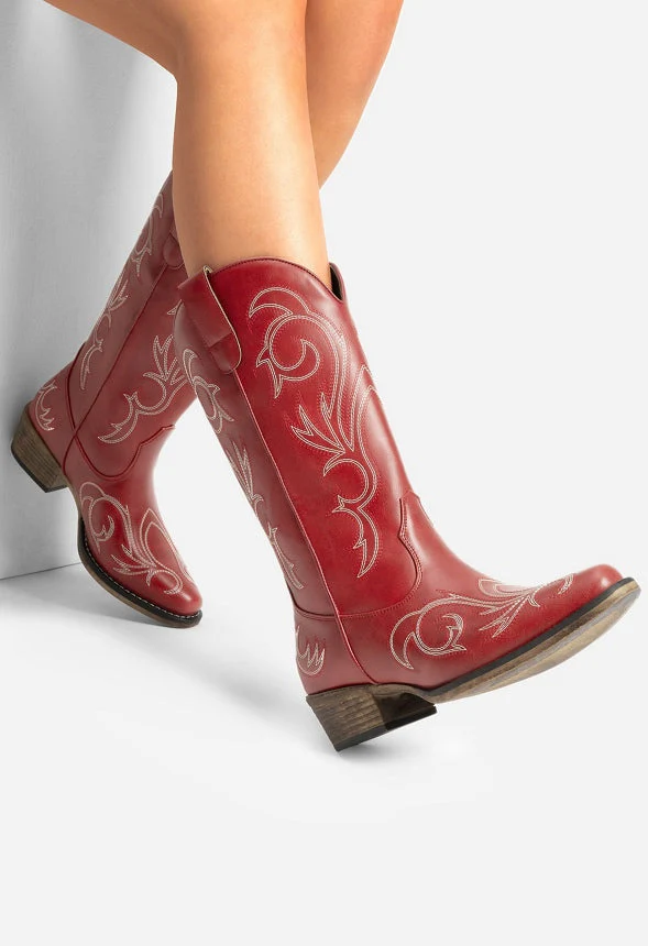 Western Mid-Calf Boot - Image 7