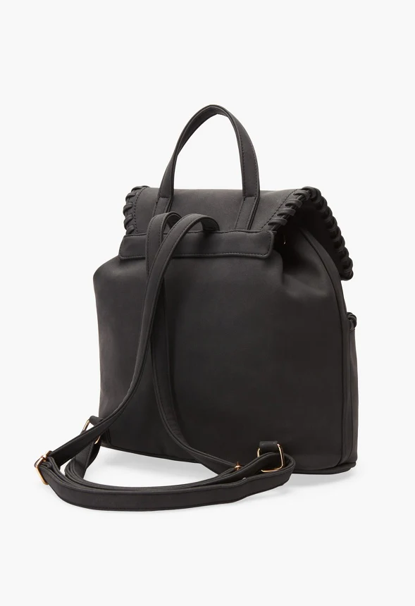Whipstitch Backpack With Turnlock - Image 2