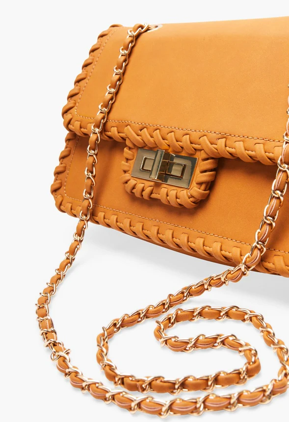 Whipstitch Crossbody With Turnlock - Image 5
