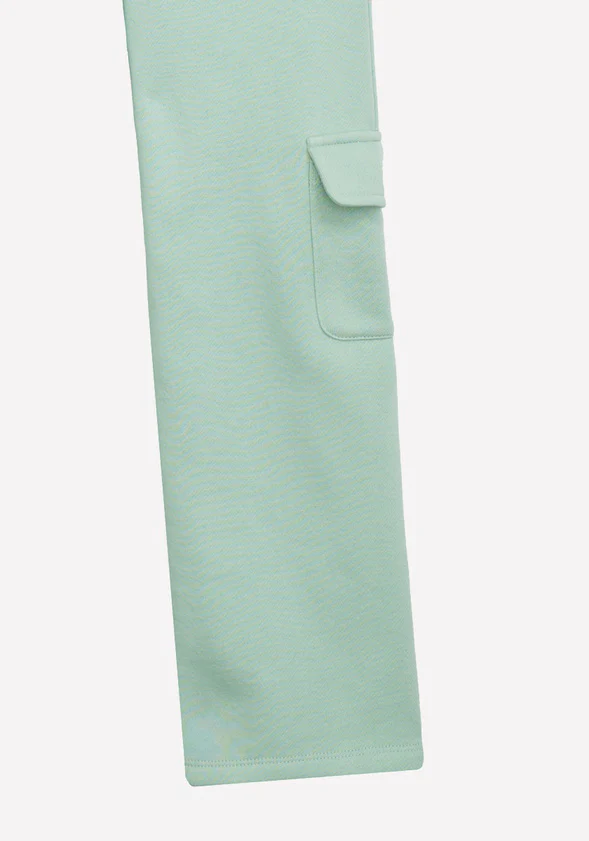 Wide Leg Cargo Sweatpant - Image 2