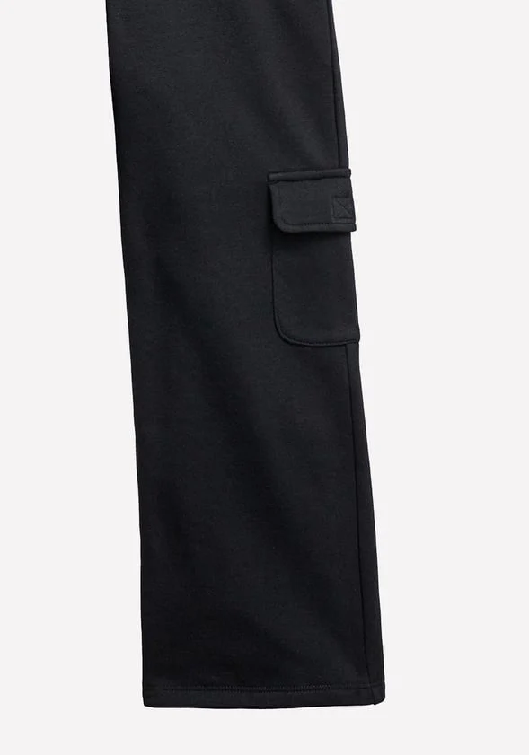 Wide Leg Cargo Sweatpant - Image 2