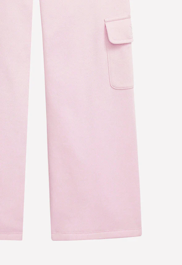 Wide Leg Cargo Sweatpants - Image 2