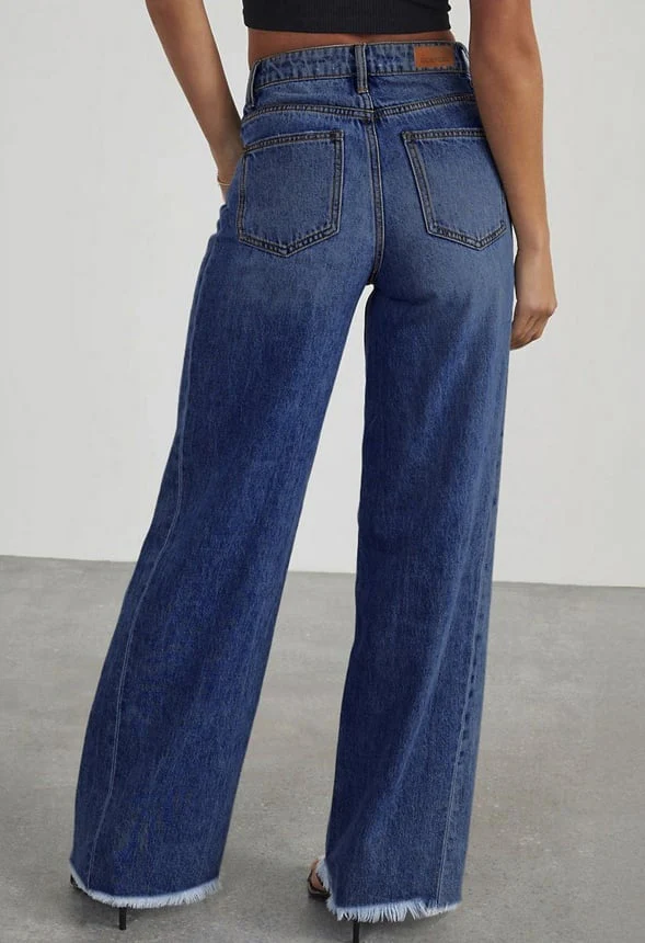 Wide Leg Jeans Baggy Jeans - Image 2