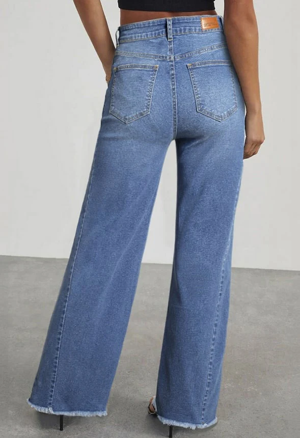 Wide Leg Jeans Baggy Jeans - Image 2