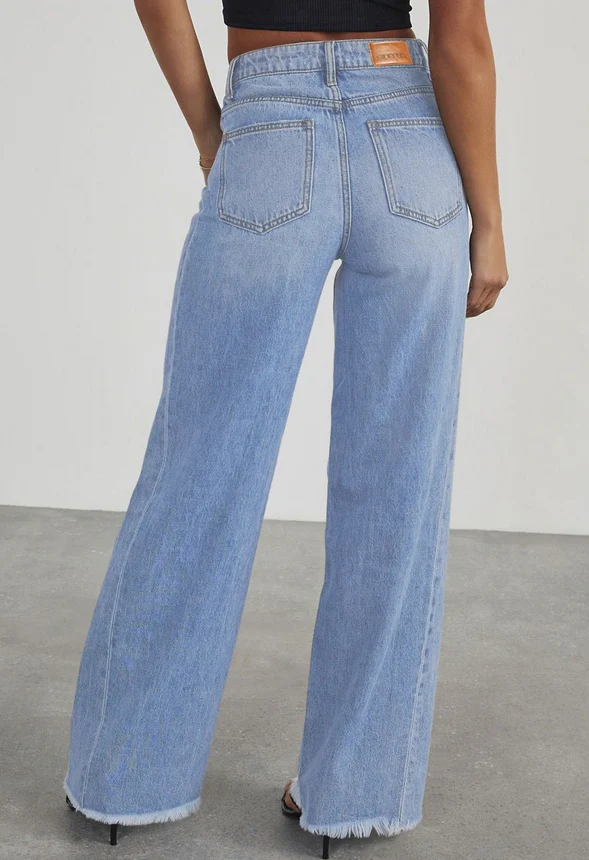 Wide Leg Jeans Baggy Jeans - Image 2
