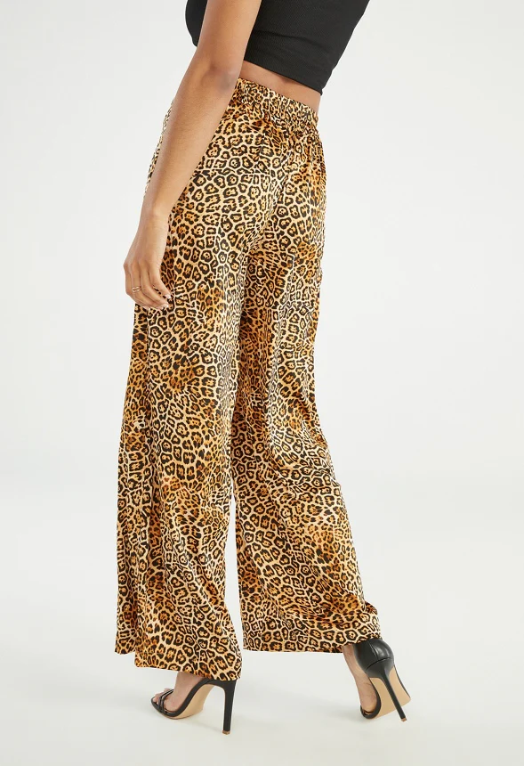 Wide Leg Palazzo Pants - Image 2