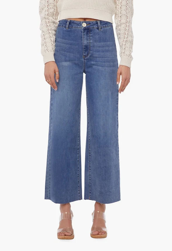 Wide Leg Sailor Jeans - Image 2
