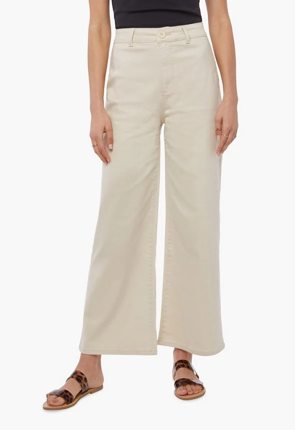 Wide Leg Sailor Jeans - Image 2