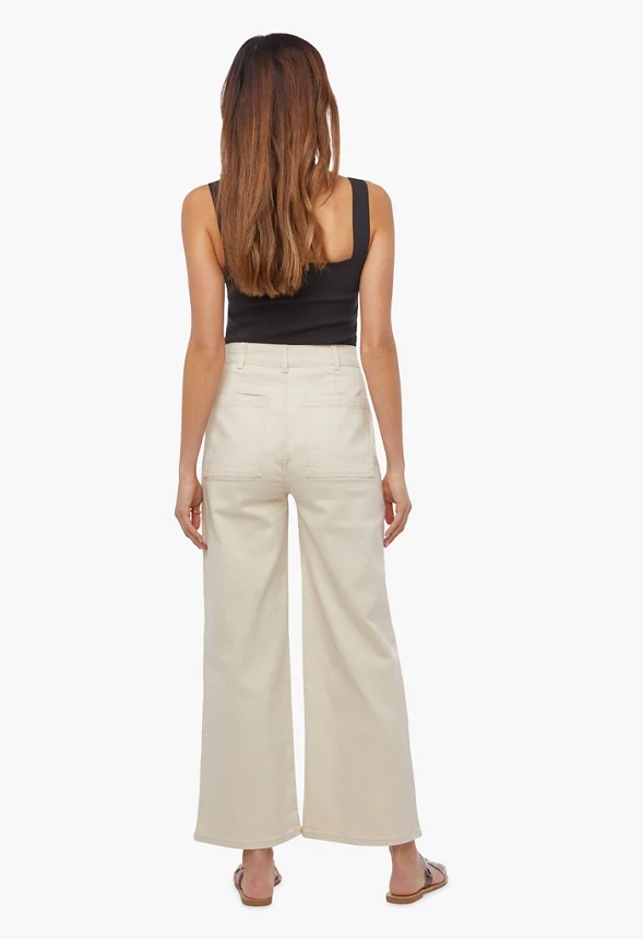 Wide Leg Sailor Jeans - Image 3