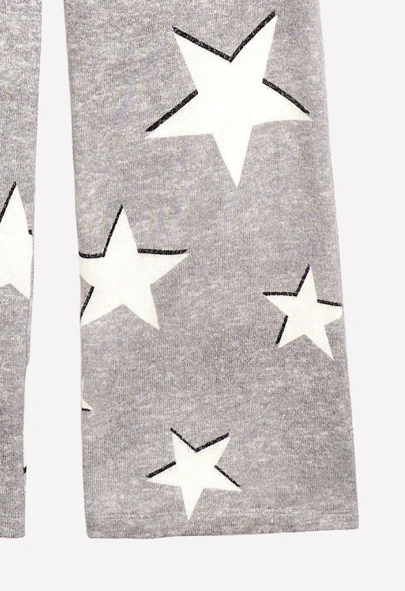 Wide Leg Star Lounge Pants - Image 2