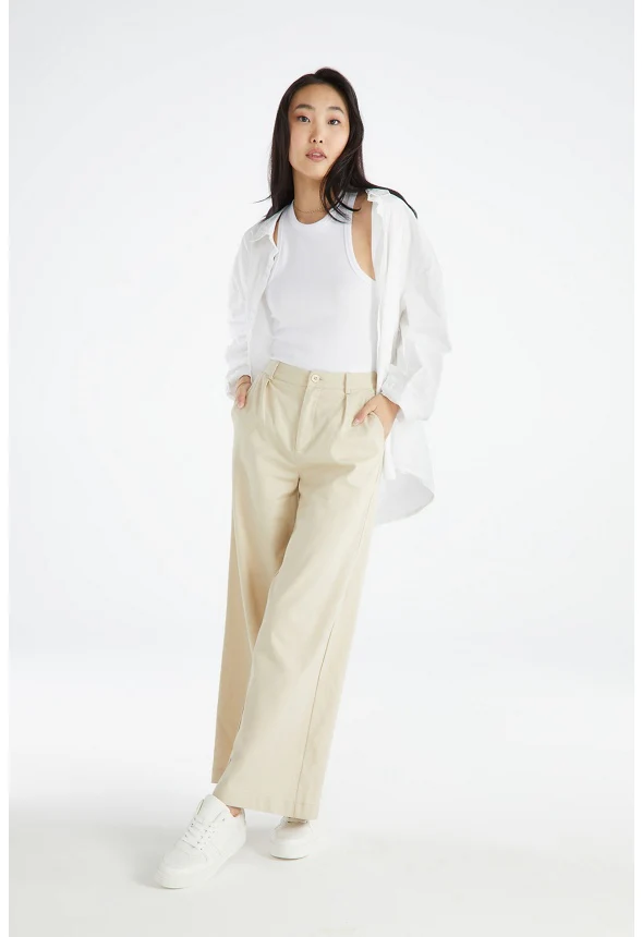 Wide Leg Trousers - Image 5