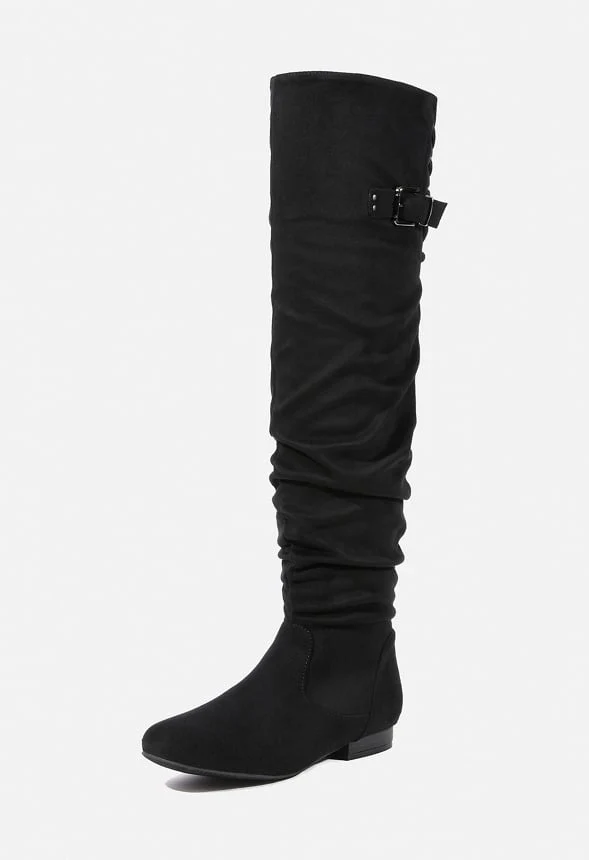Winter Over The Knee Suede Boot - Image 3