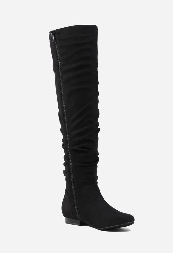 Winter Over The Knee Suede Boot - Image 4