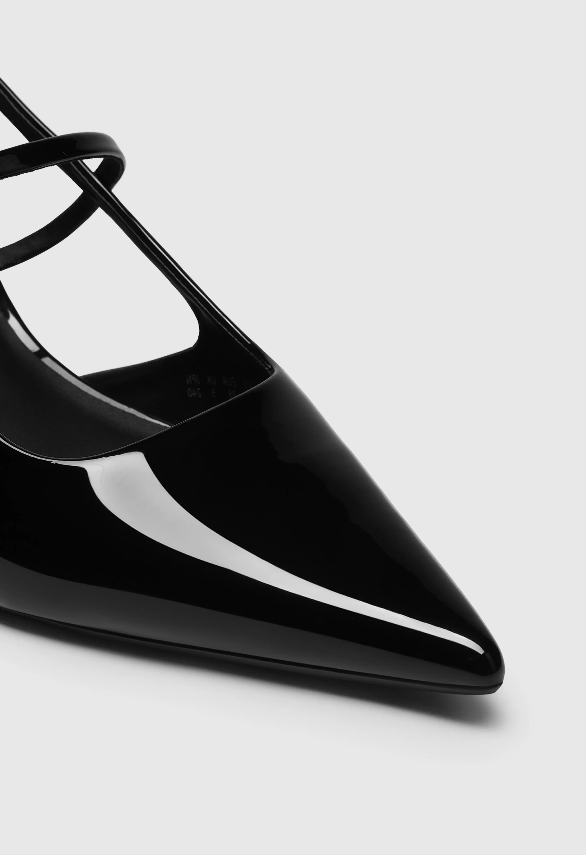 Women Mary Jane Kitten Slingback Pointed Pumps - Image 4