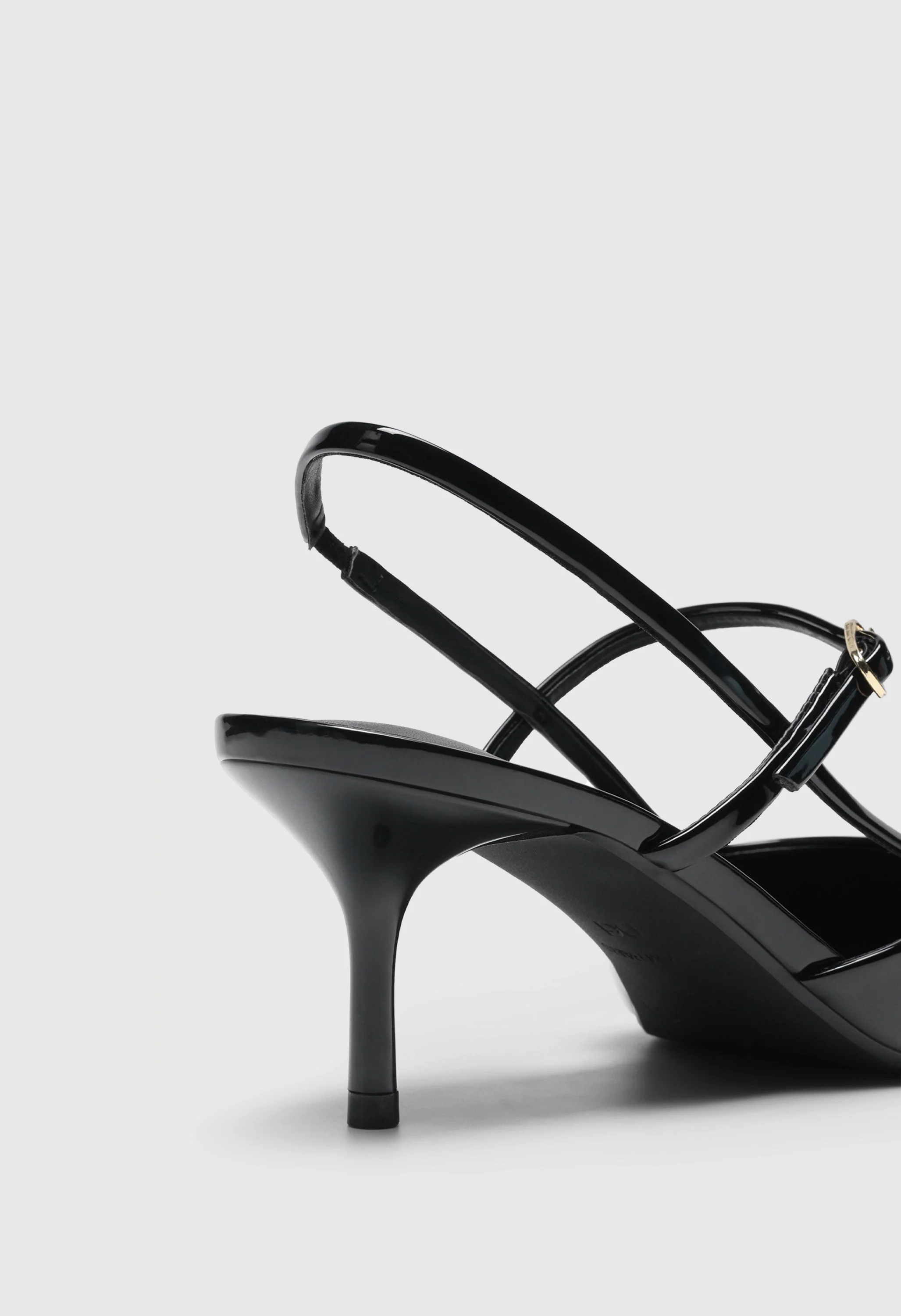 Women Mary Jane Kitten Slingback Pointed Pumps - Image 5