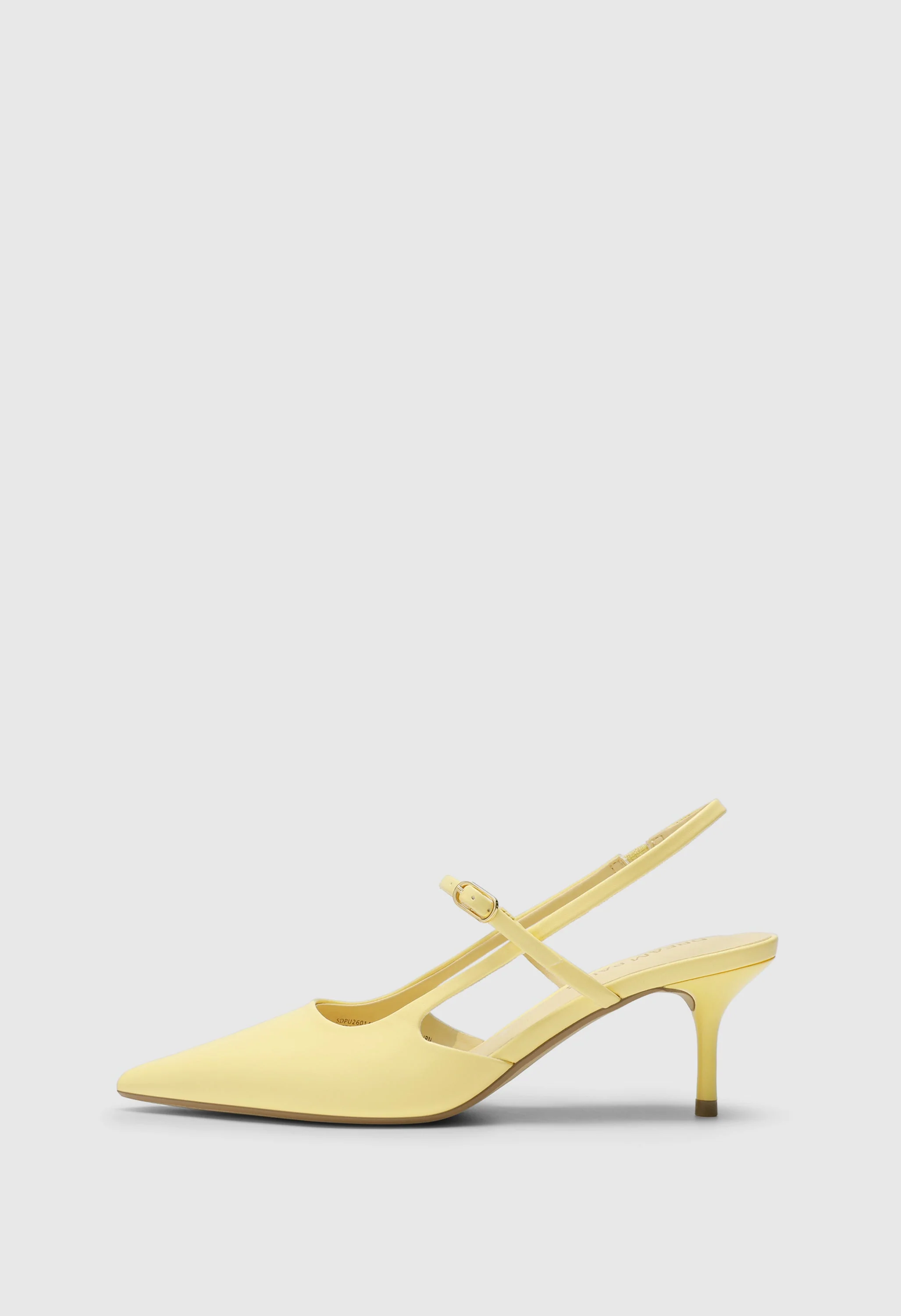 Women Mary Jane Kitten Slingback Pointed Pumps - Image 3