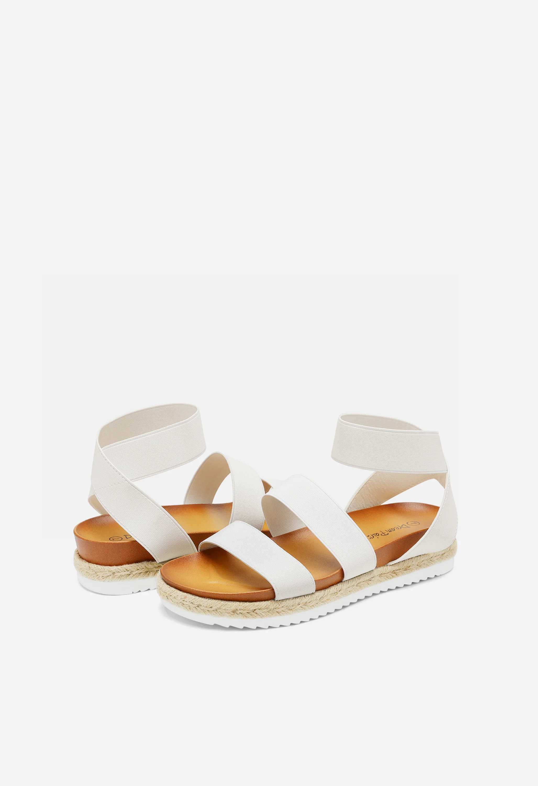 Women’s Ankle Strap Espadrille Flatform Platform Wedge Sandals - Image 2