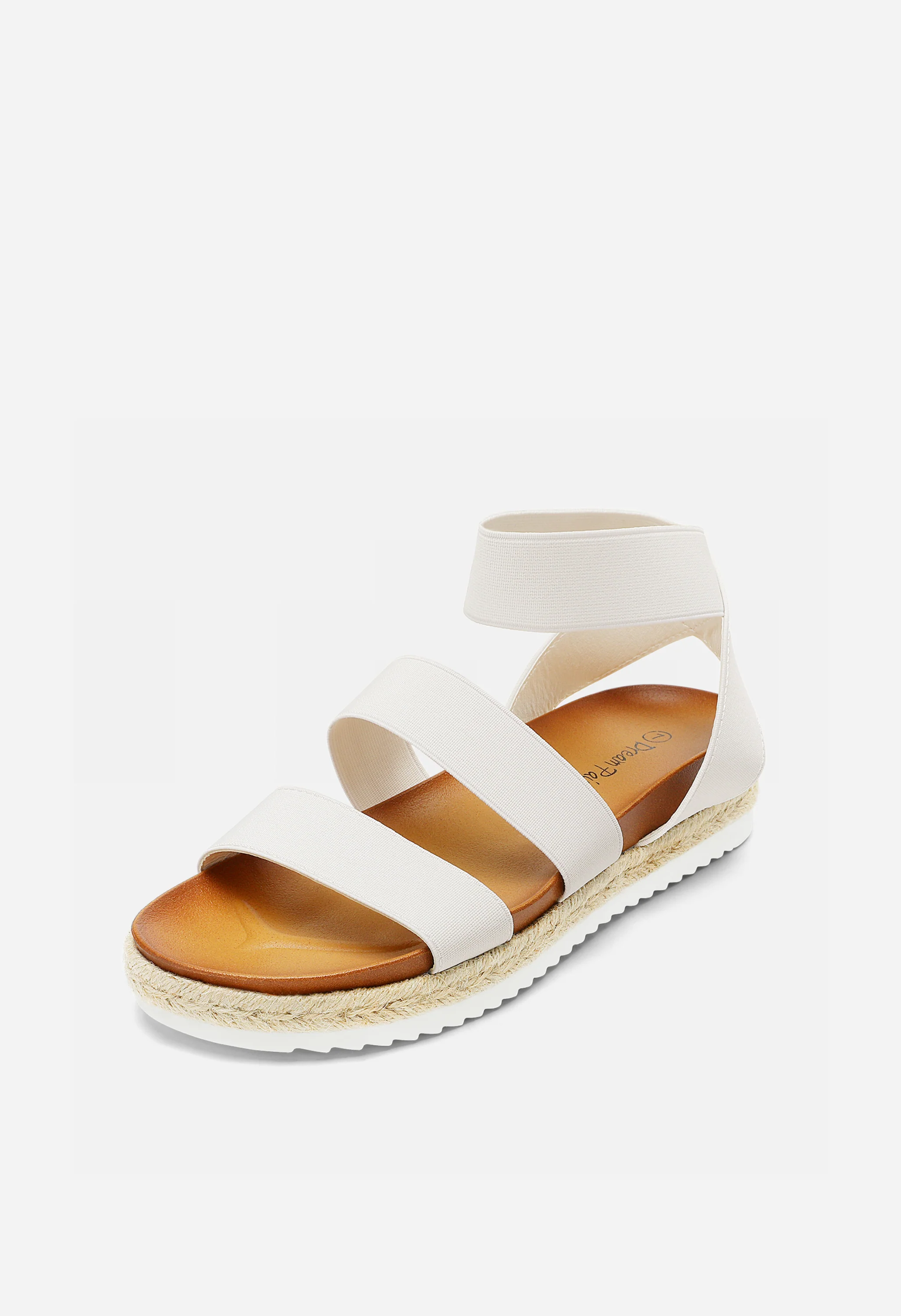 Women’s Ankle Strap Espadrille Flatform Platform Wedge Sandals - Image 5