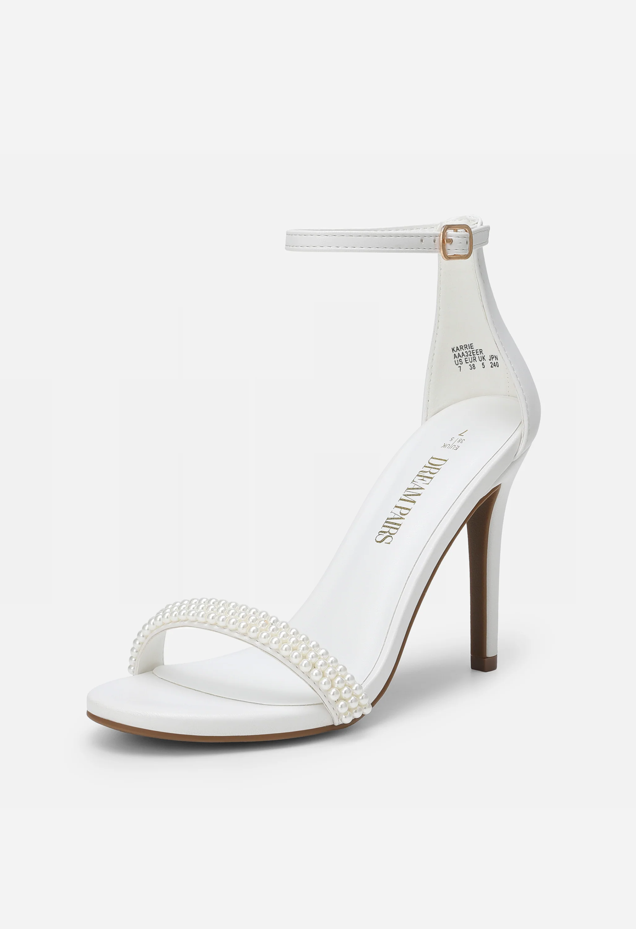 Women's Ankle Strap Stiletto High Heel Sandals