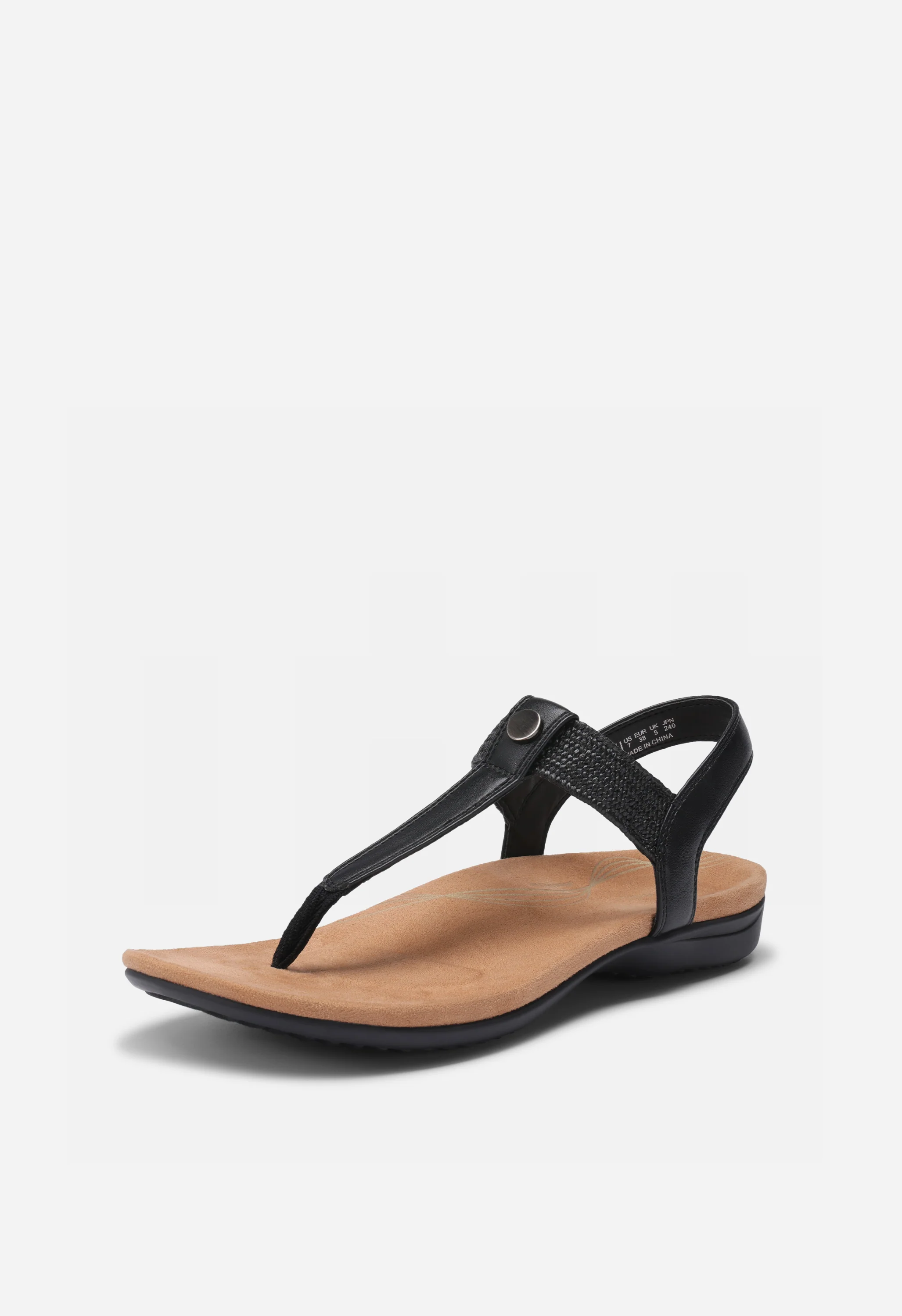 Women's Arch Support T-Strap Sandals - Image 2