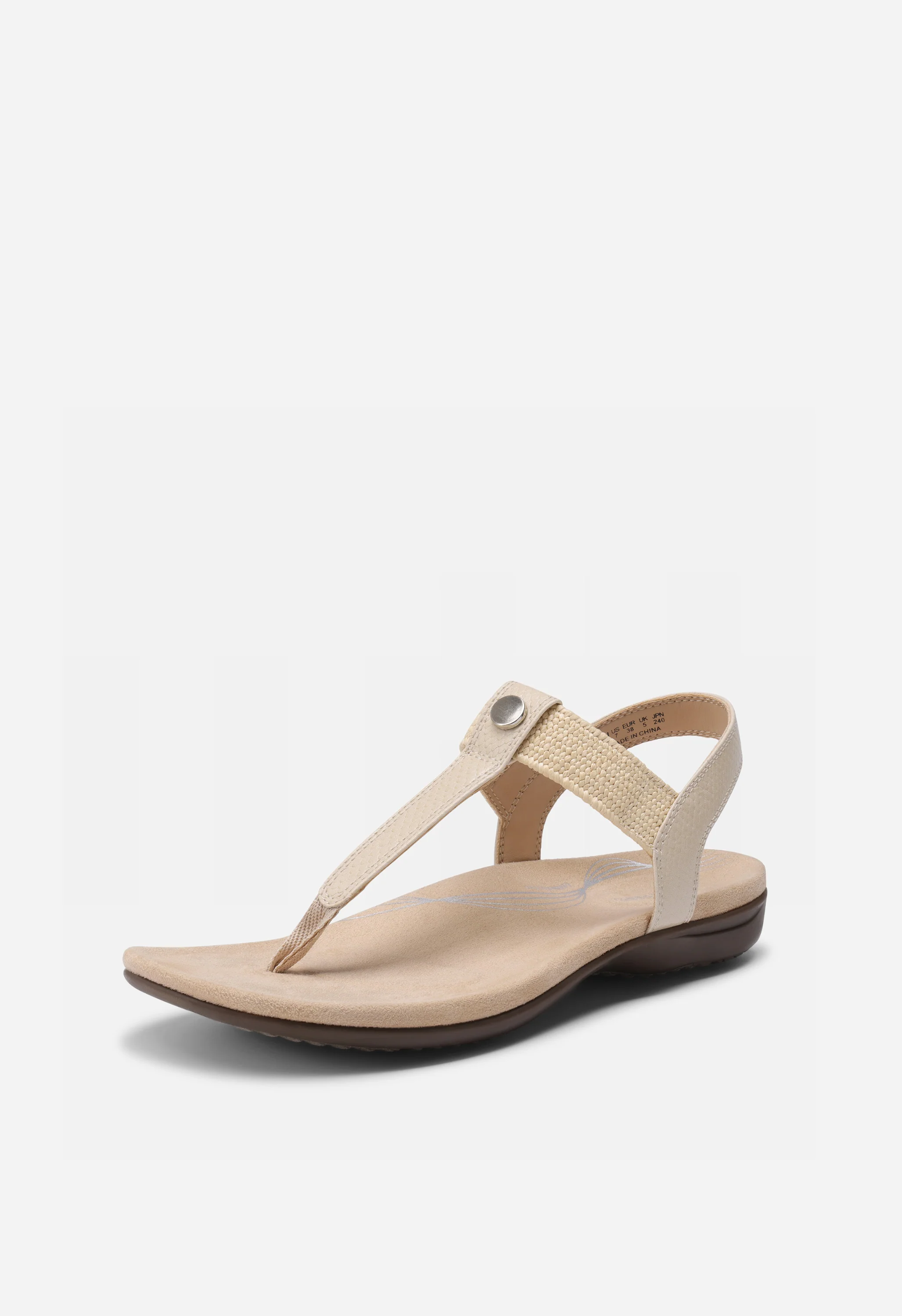Women's Arch Support T-Strap Sandals - Image 8