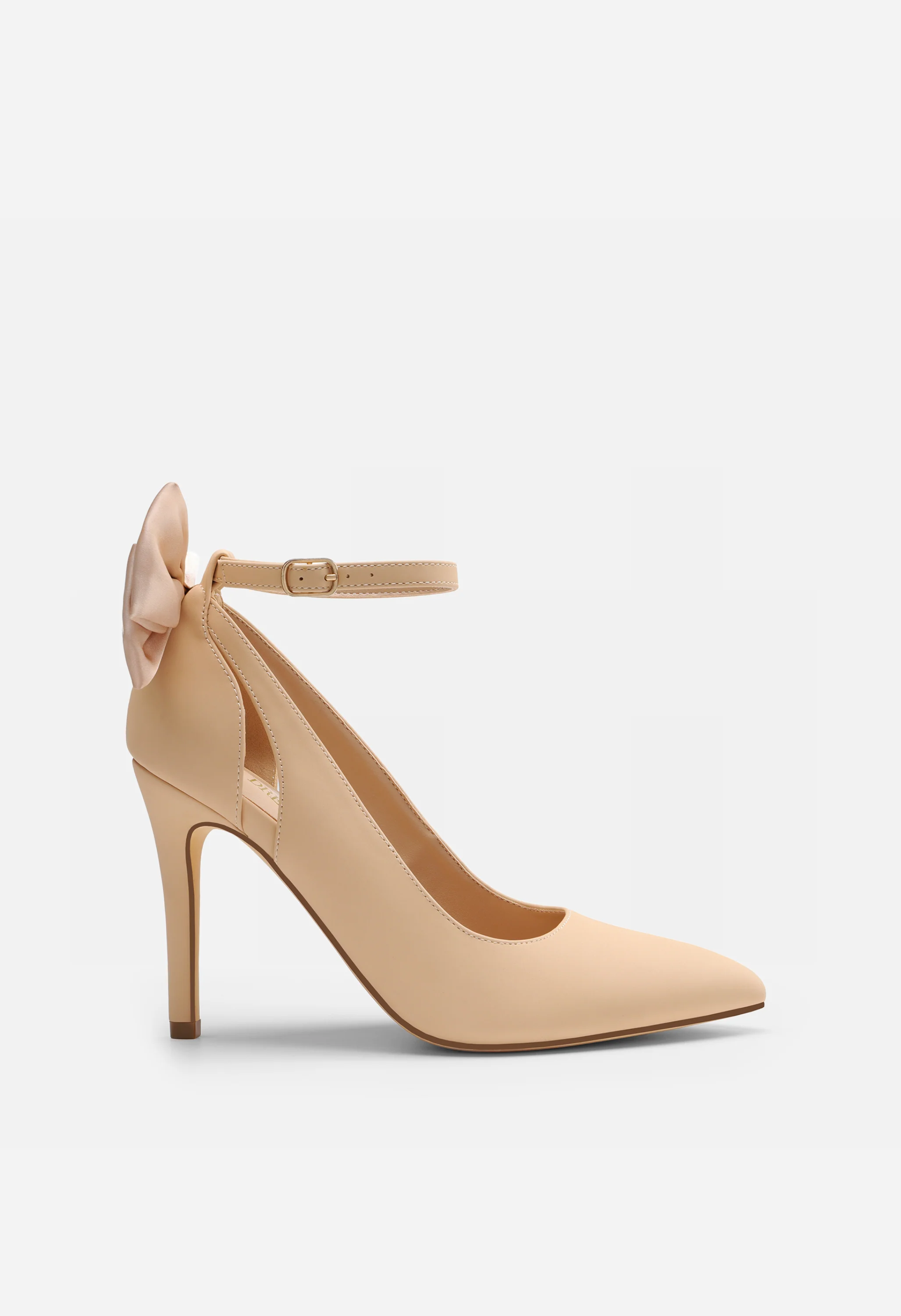 Women's Bow Strappy Pointed Toe Stiletto Pumps - Image 2