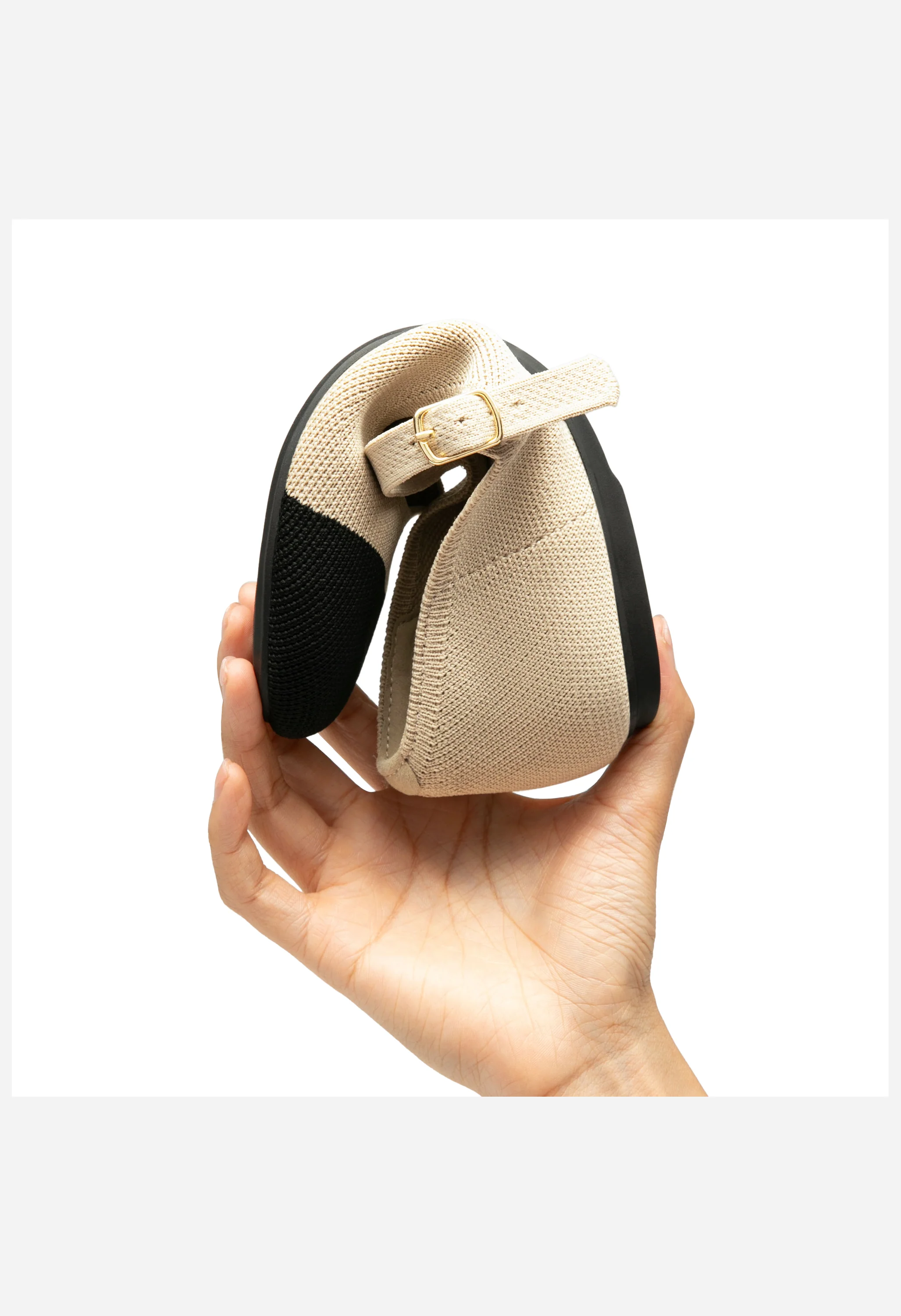 Women's Breathable Arch Support Strap Flats - Image 4