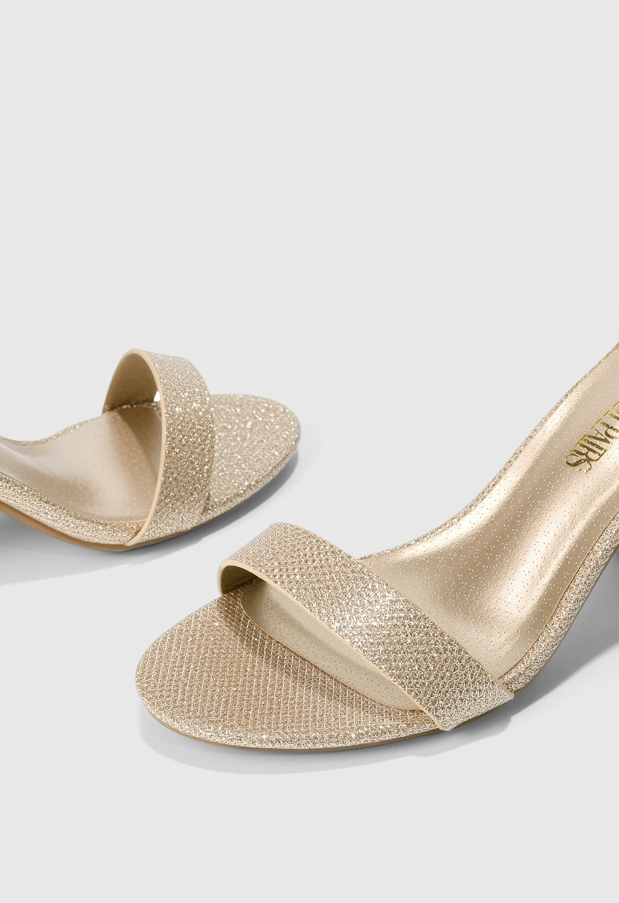 Women's Chunk Low Heel Pump Sandals - Image 5