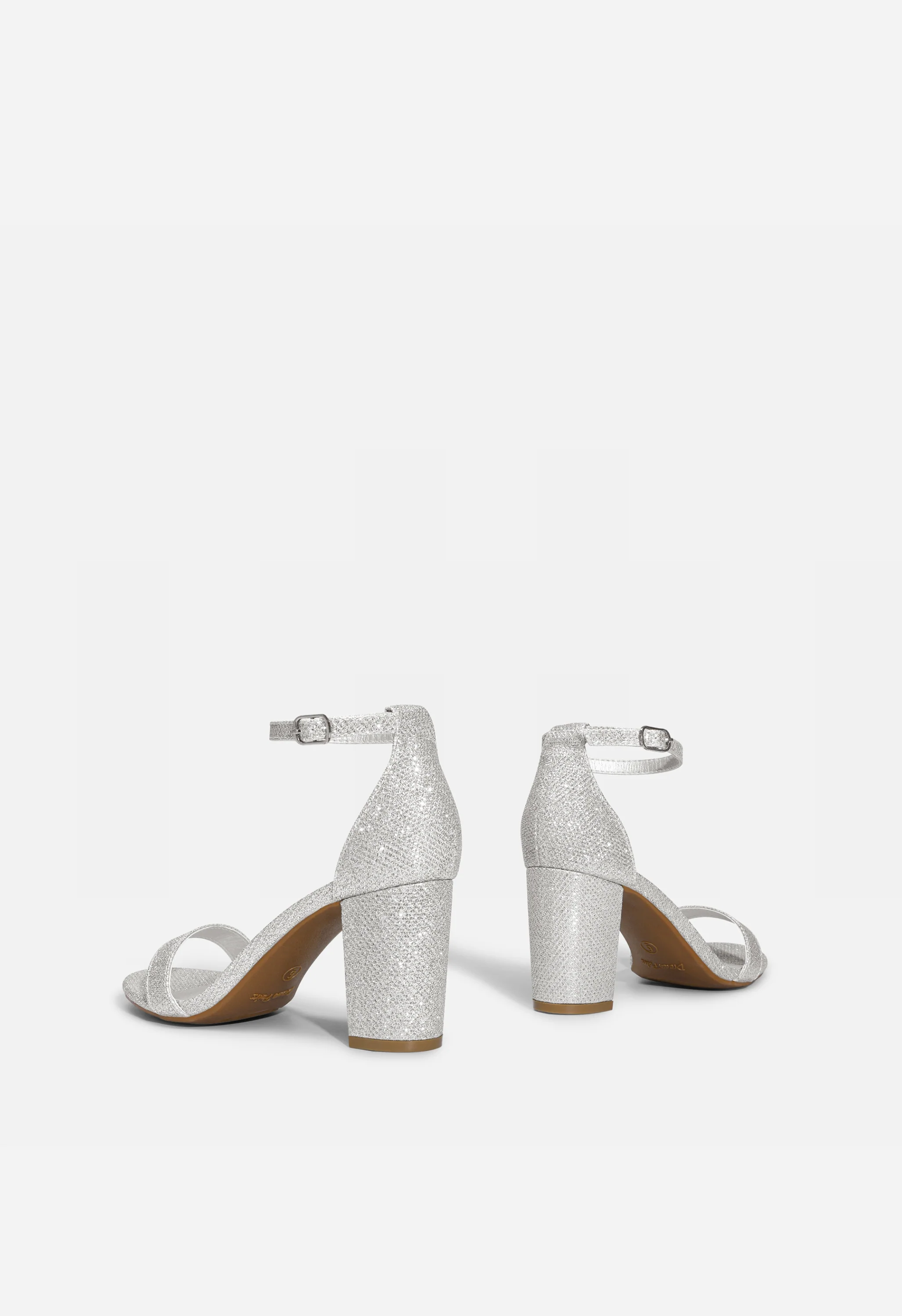 Women's Chunk Low Heel Pump Sandals - Image 3