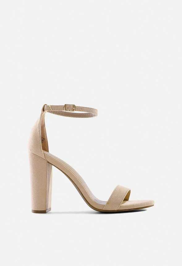 Chunky High Heel Pump Sandal - Image 3