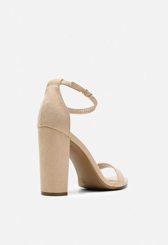 Chunky High Heel Pump Sandal - Image 4