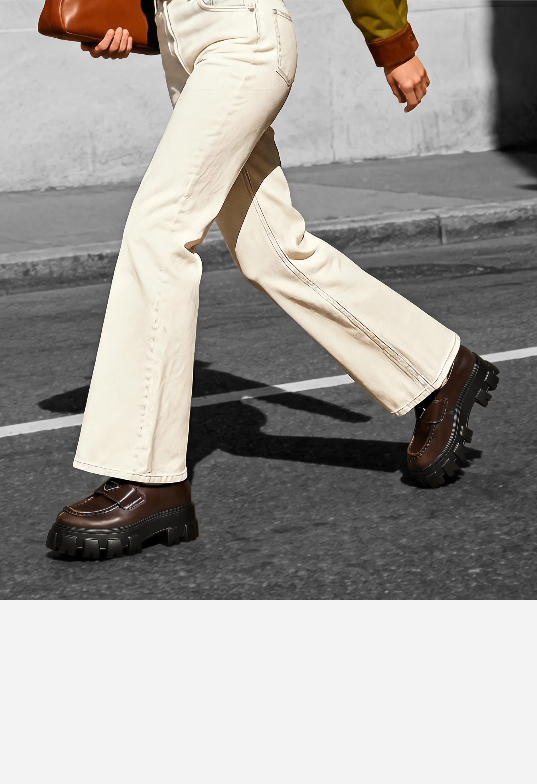 Women's Chunky Platform Loafers - Image 3