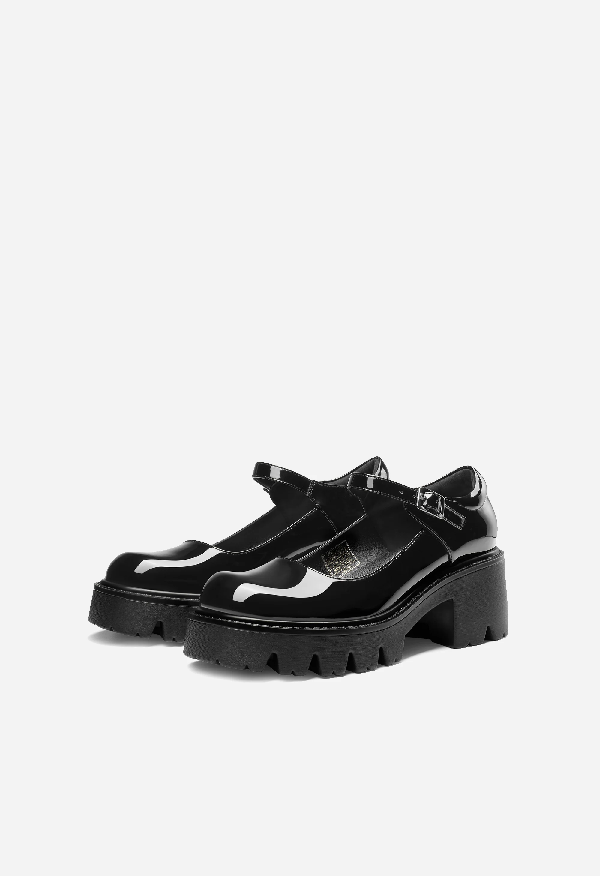Women’s Chunky Platform Mary Jane Pumps - Image 3