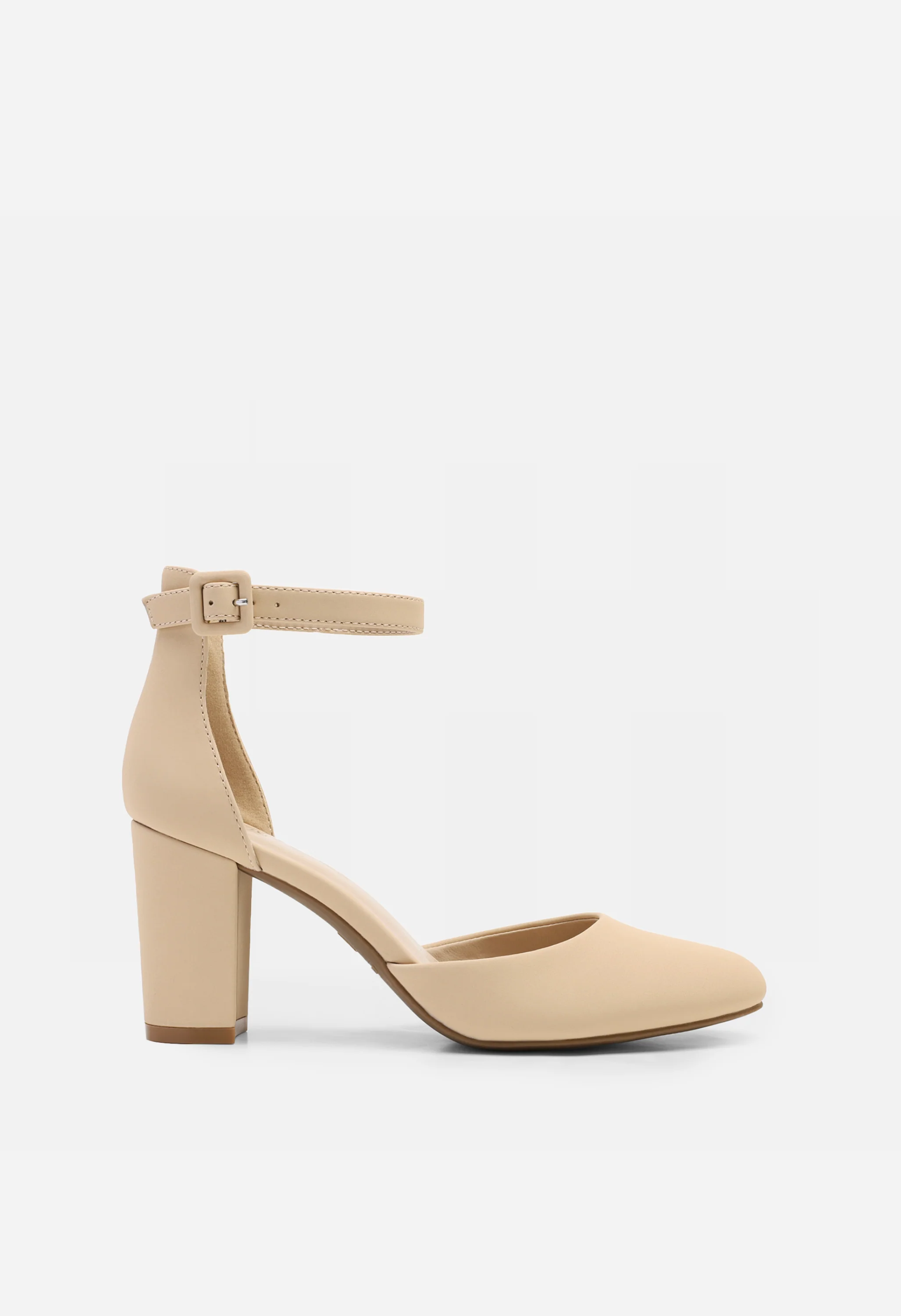 Women's Block Heeled Pumps - Image 3