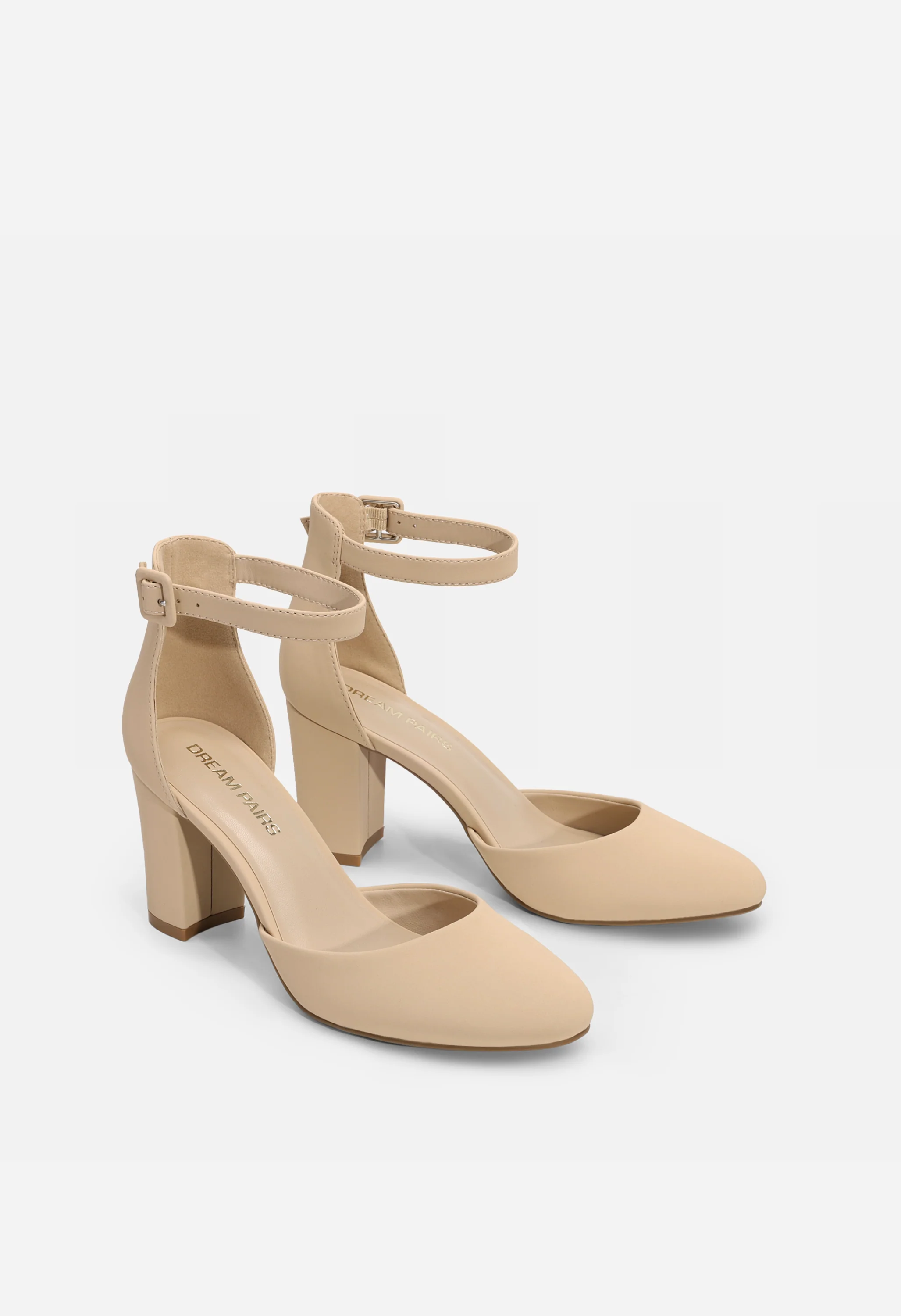 Women's Block Heeled Pumps - Image 4