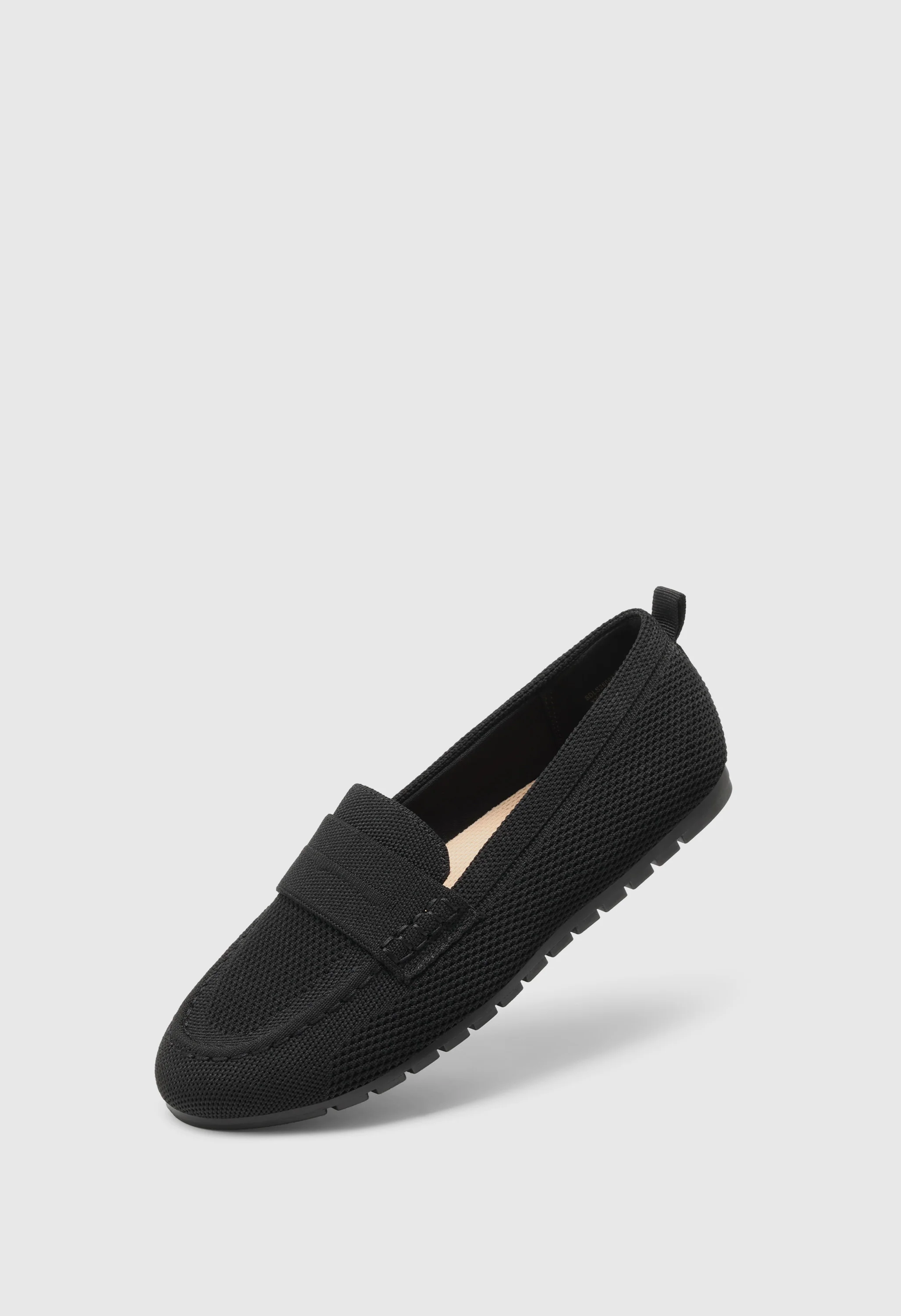 Women's Comfortable Knit Penny Loafers - Image 2