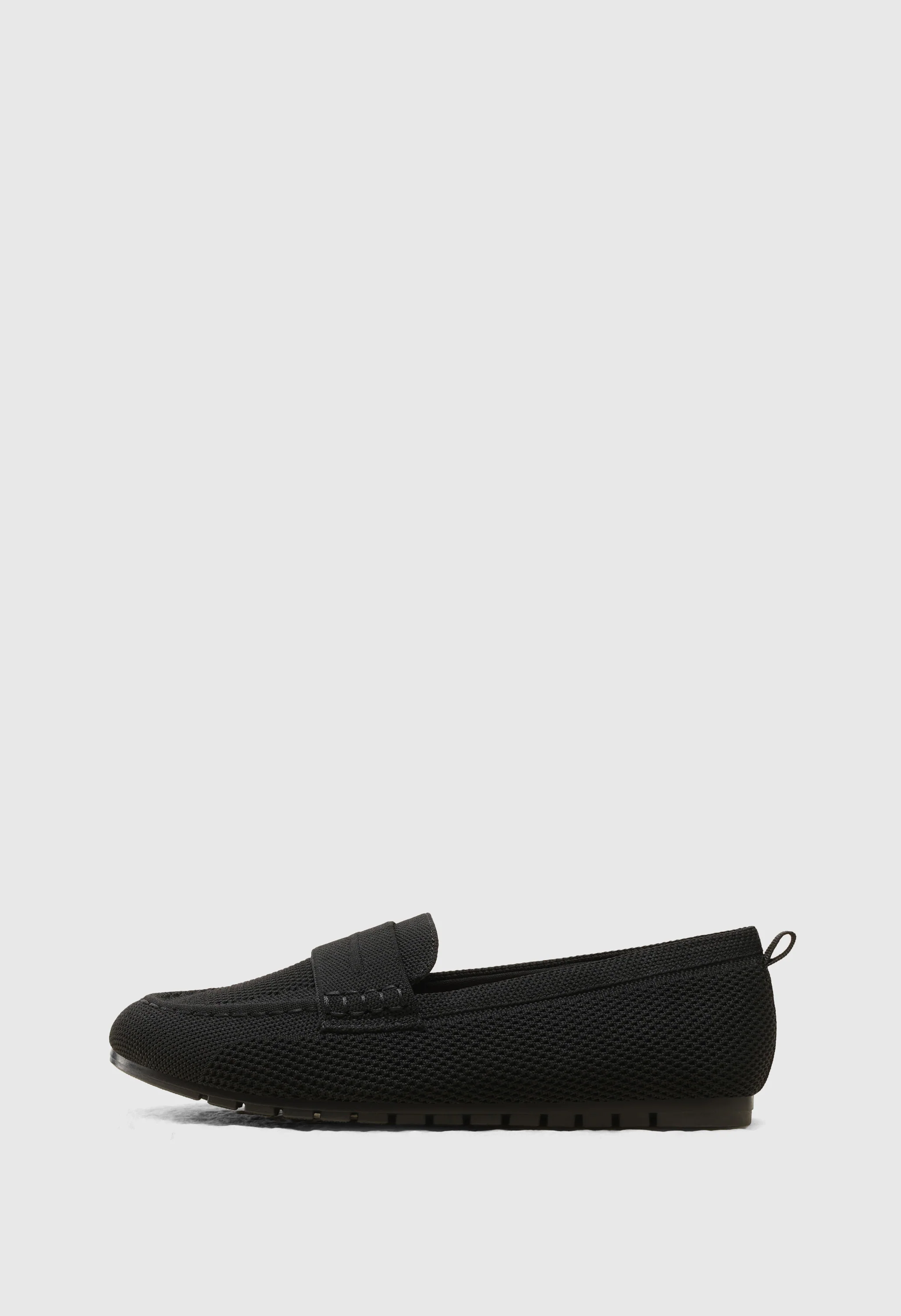 Women's Comfortable Knit Penny Loafers - Image 3