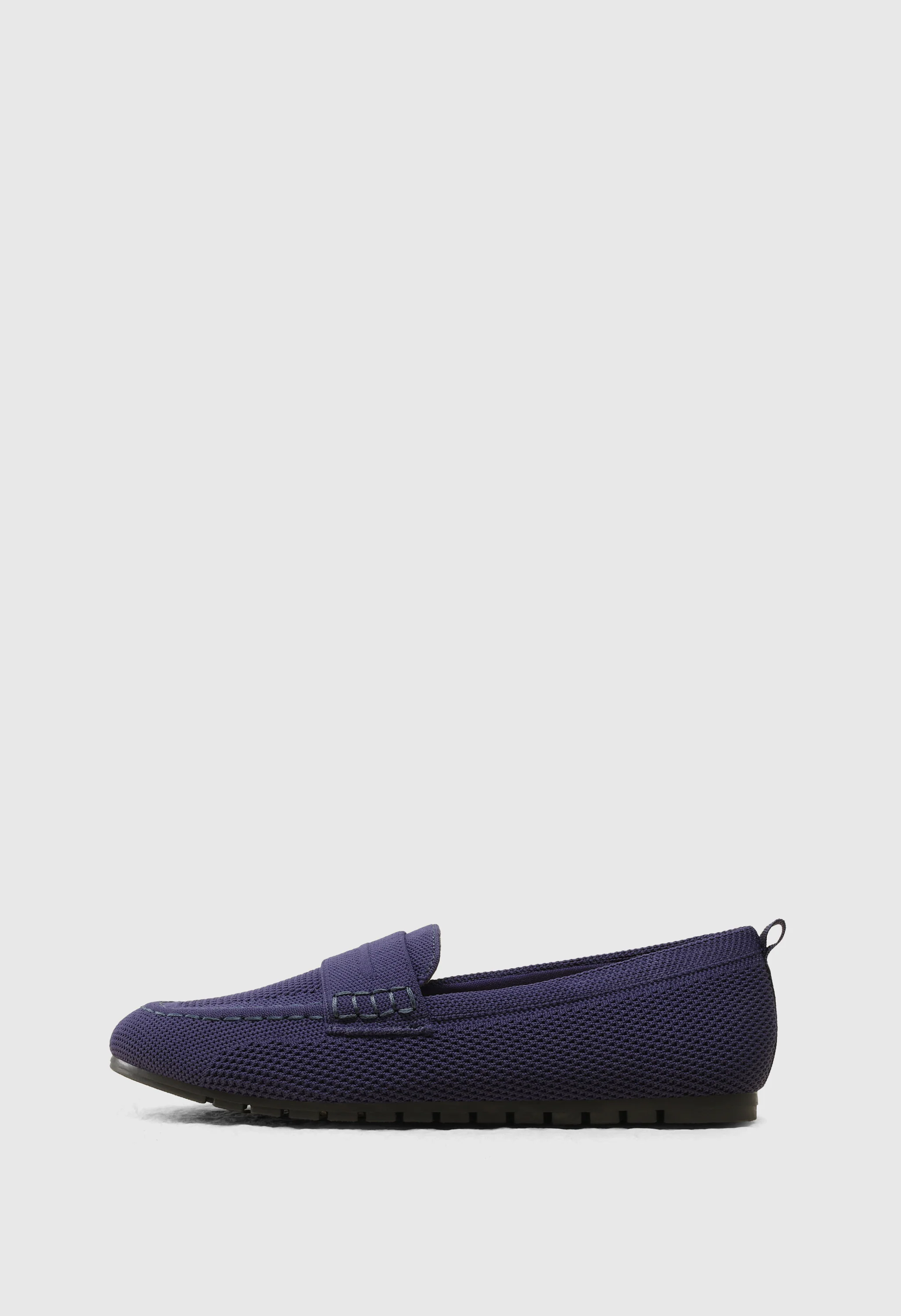 Women's Comfortable Knit Penny Loafers - Image 3