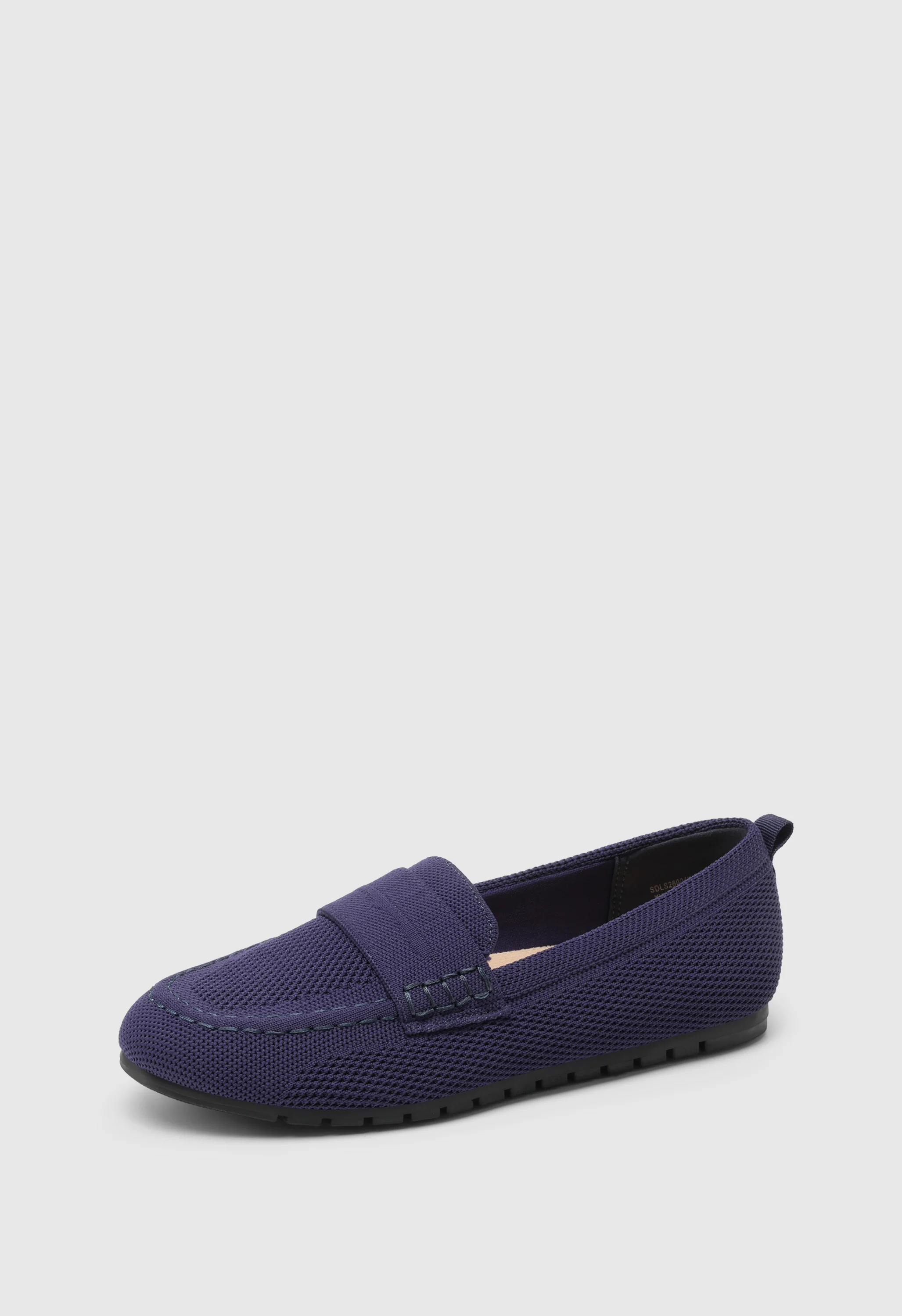 Women's Comfortable Knit Penny Loafers - Image 9