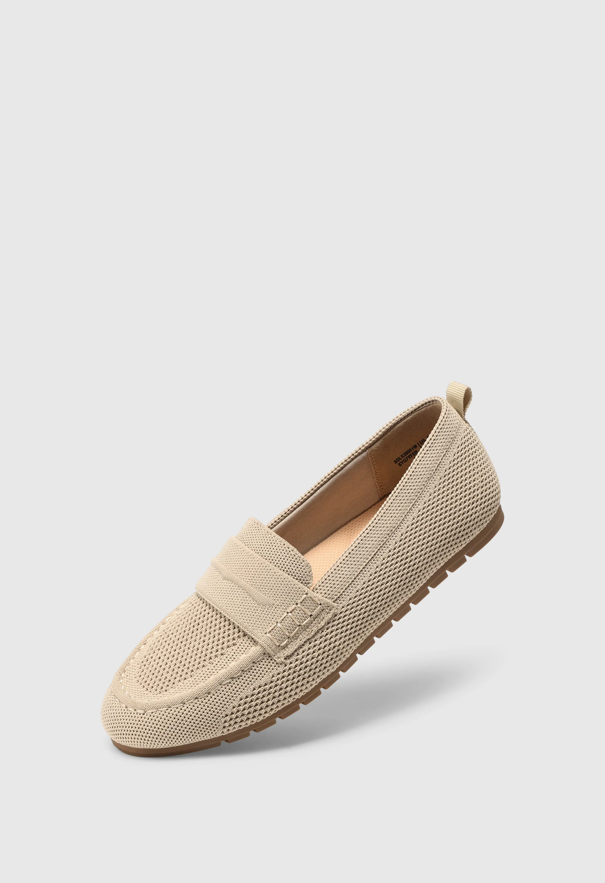 Women's Comfortable Knit Penny Loafers - Image 2