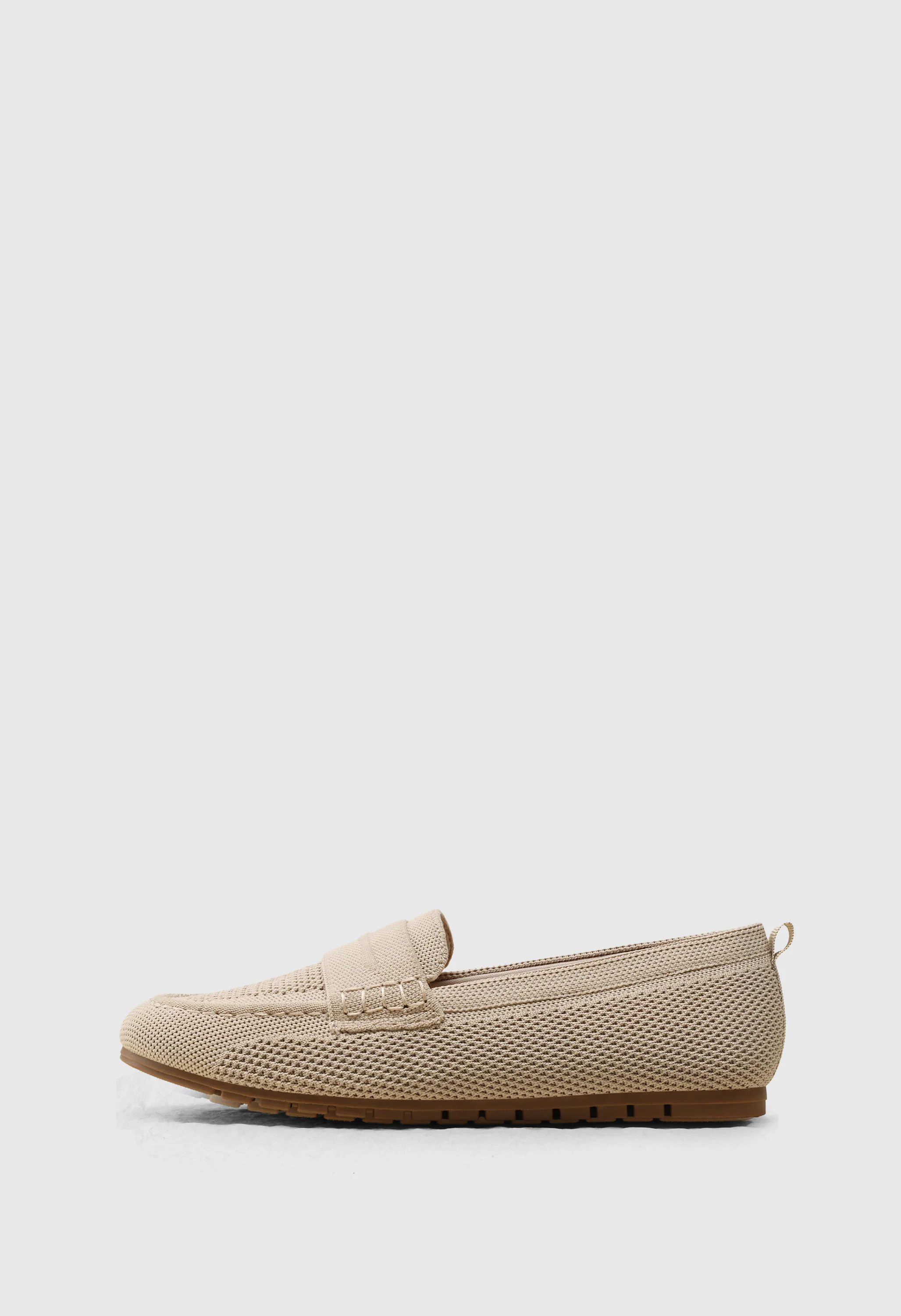 Women's Comfortable Knit Penny Loafers - Image 3